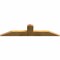 Ekena Millwork Portland Rough Sawn Timber Gable Bracket, Western Red Cedar, 60"W x 15"H x 2"D x 6"F, 6/12 Pitch GBW060X15X0206POR00RWR - alternate 4